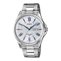 Casio Day Date 41mm Silver Men's Silver Analogue Watch