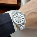 Casio Day Date 41mm Silver Men's Silver Analogue Watch