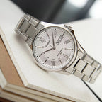 Casio Day Date 41mm Silver Men's White Analogue Watch