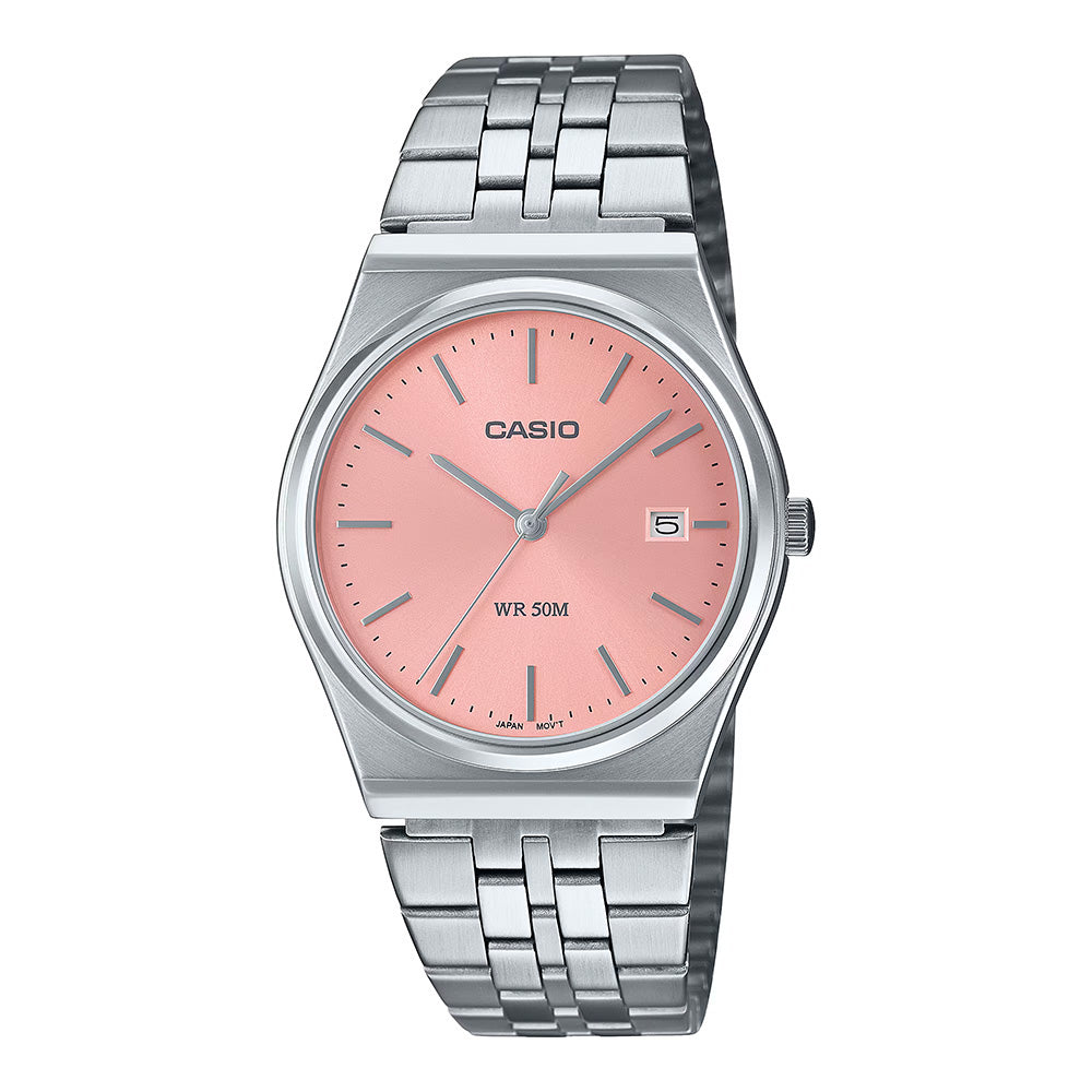 Casio Ladies Vintage Pink Watch