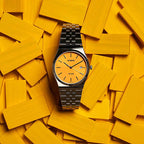 Casio Ladies Vintage Yellow Watch