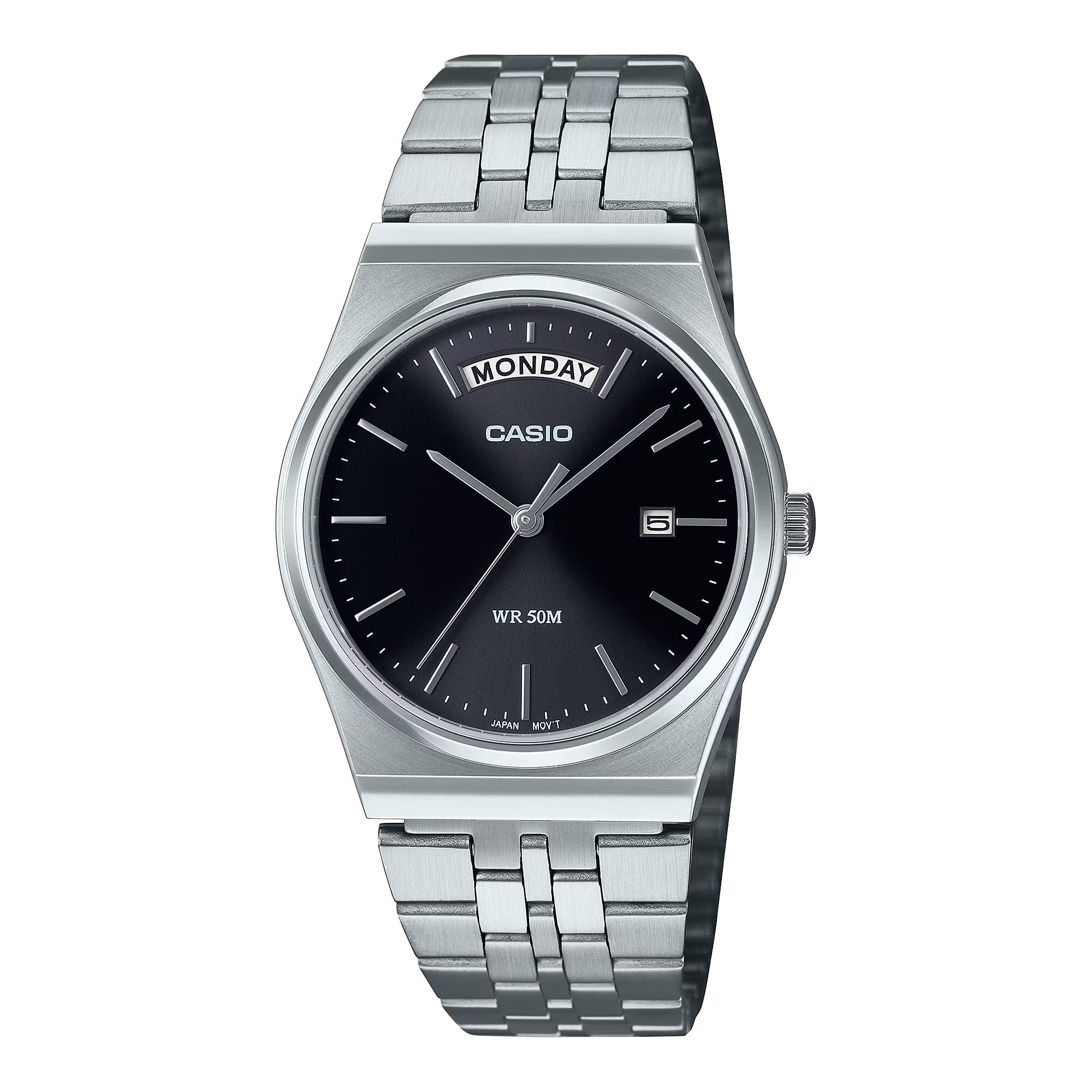 Casio Unisex Watch 35mm Vintage Day Date Black