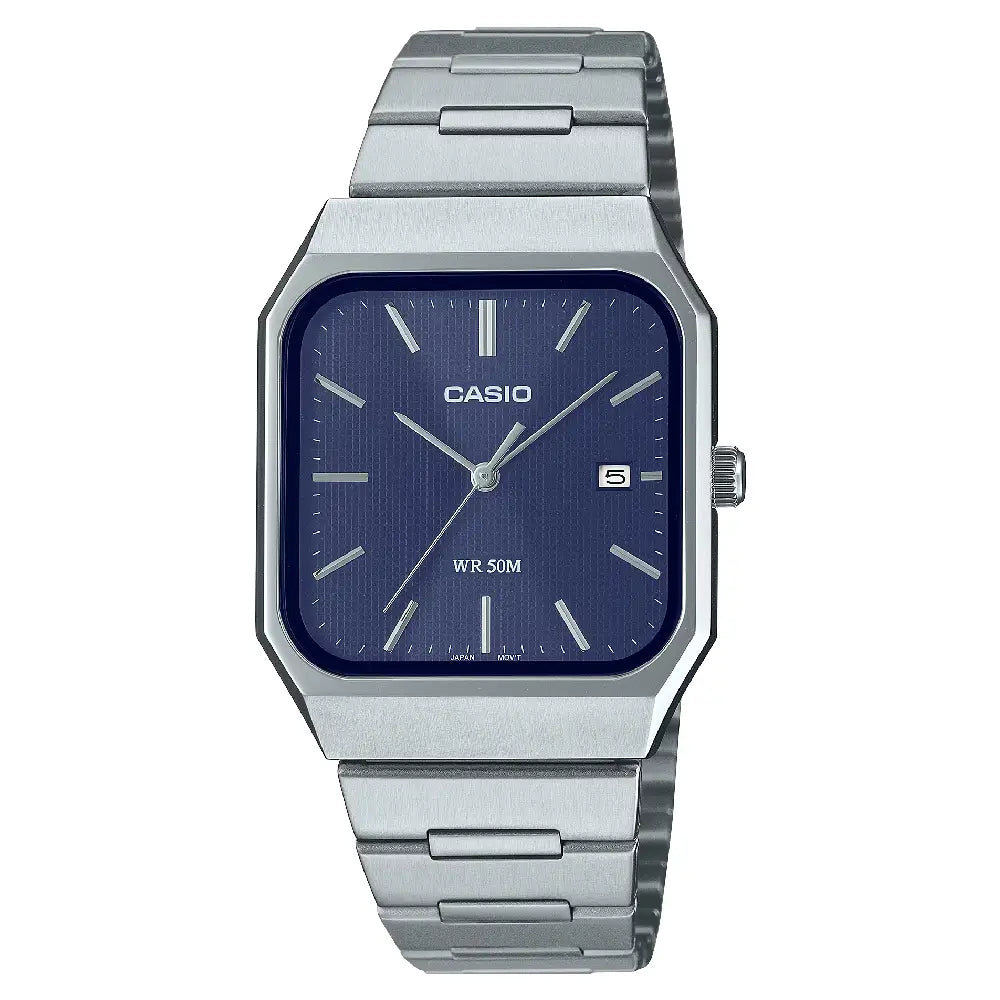 Casio Standard Blue Silver Quartz Unisex Watch