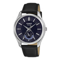 Casio Men's Watch 40mm 24 Hour Blue Leather