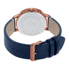 Casio Men's Quartz Multifunction Watch 45mm Blue Rose Gold