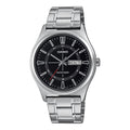 Casio Classic 38mm Silver Men's Black Silver Analogue Watch