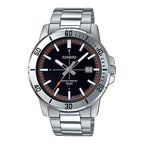 Casio Men's Watch 45mm Enticer Link Bracelet Black