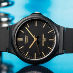 Casio Standard 44mm Black Men's Analogue Watch