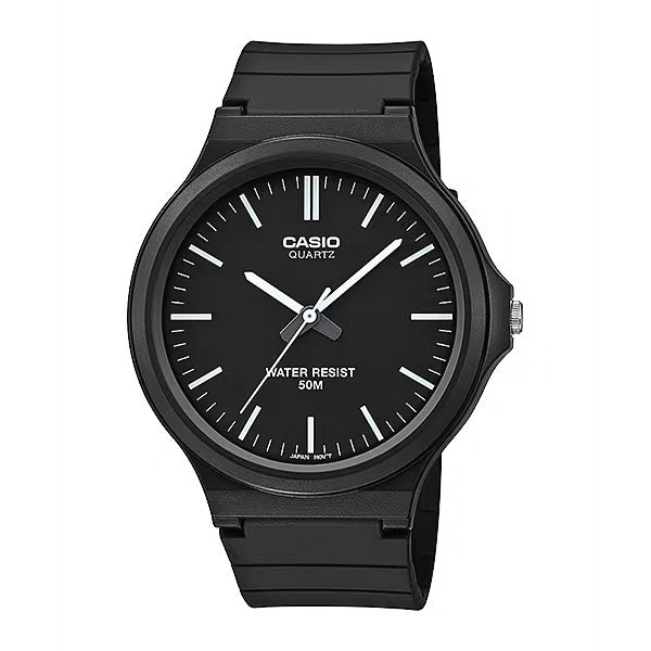 Casio Standard 44mm Black Men's Analogue Watch
