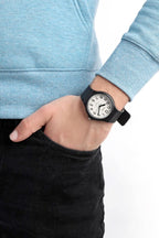 Casio Standard 44mm Black White Men's Analogue Watch