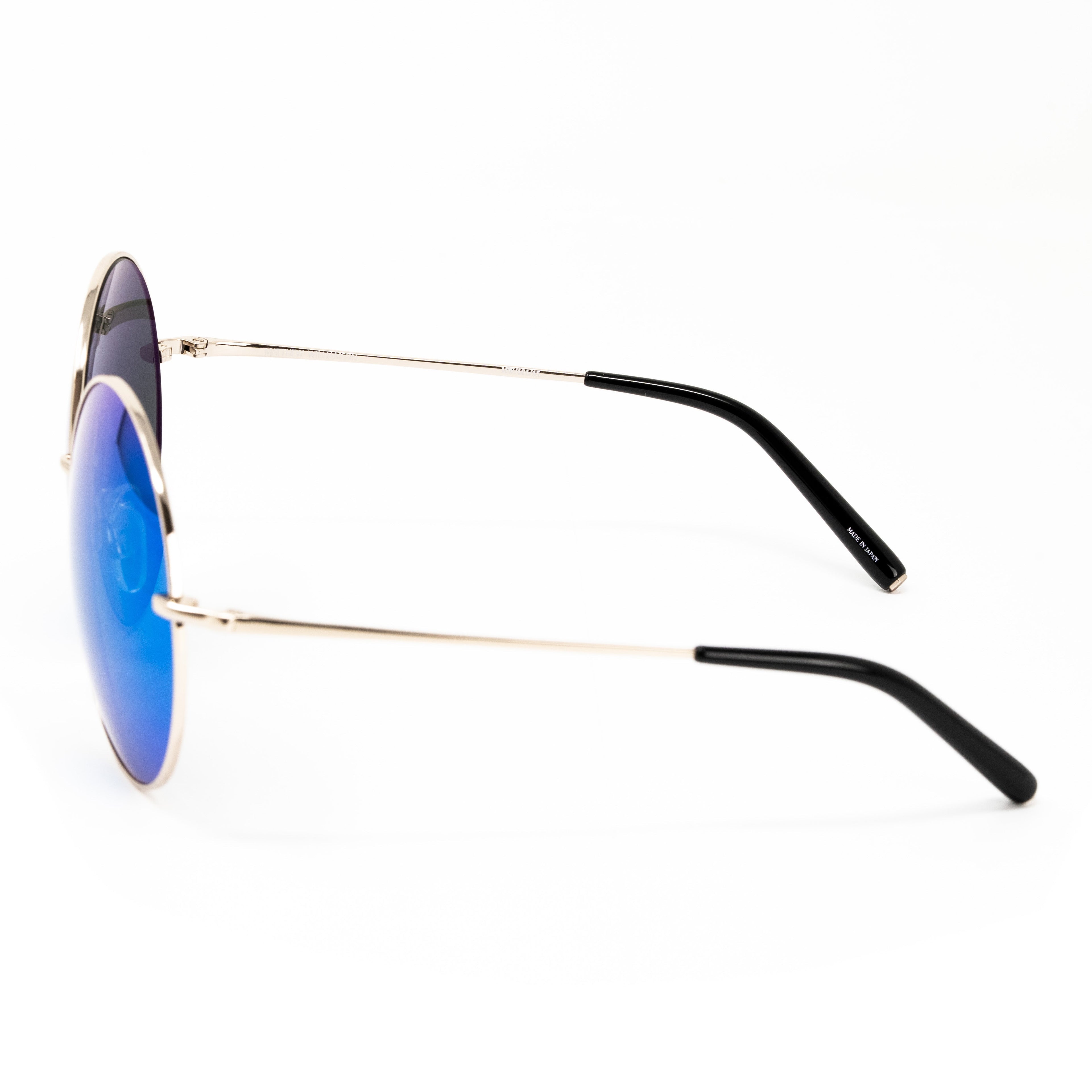 Matthew Williamson x Linda Farrow Blue Sunglasses