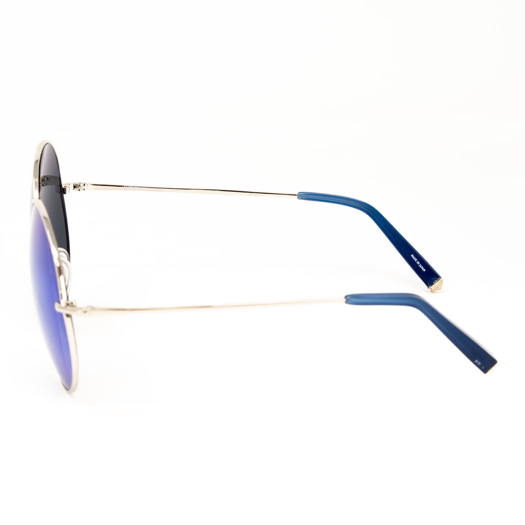 Matthew Williamson x Linda Farrow Blue Sunglasses