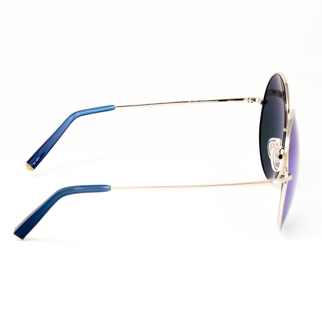 Matthew Williamson x Linda Farrow Blue Sunglasses
