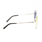 Matthew Williamson x Linda Farrow Yellow Octagonal Sunglasses