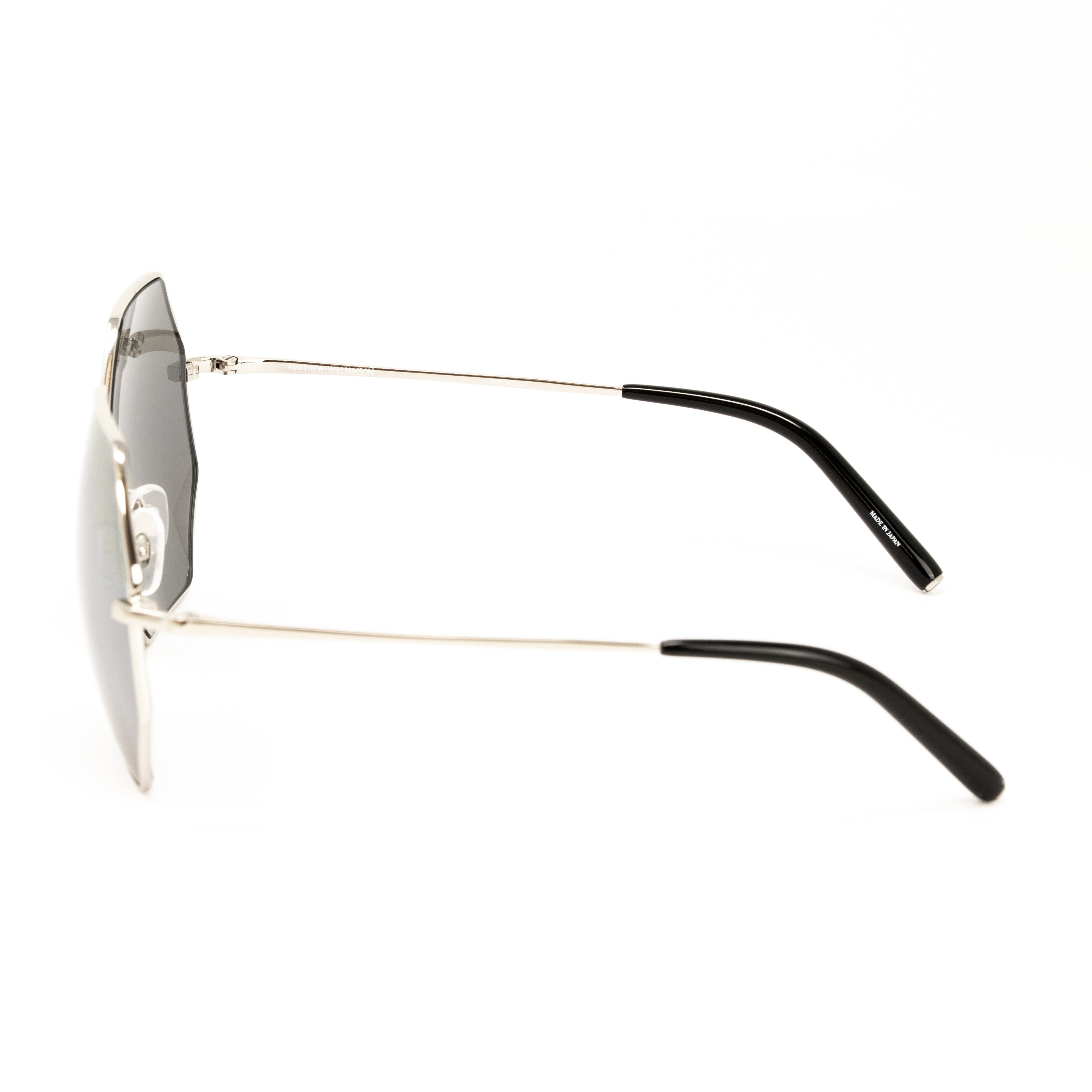 Matthew Williamson x Linda Farrow Silver Sunglasses