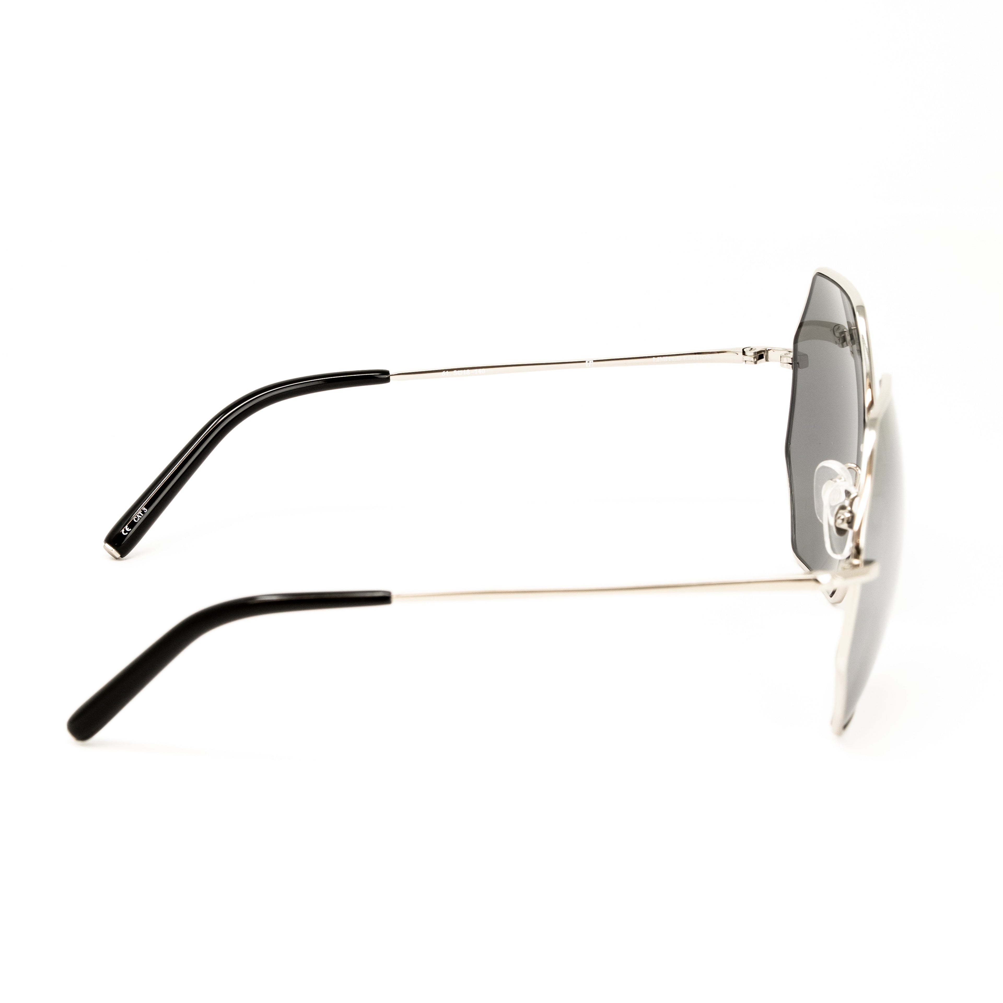 Matthew Williamson x Linda Farrow Silver Sunglasses