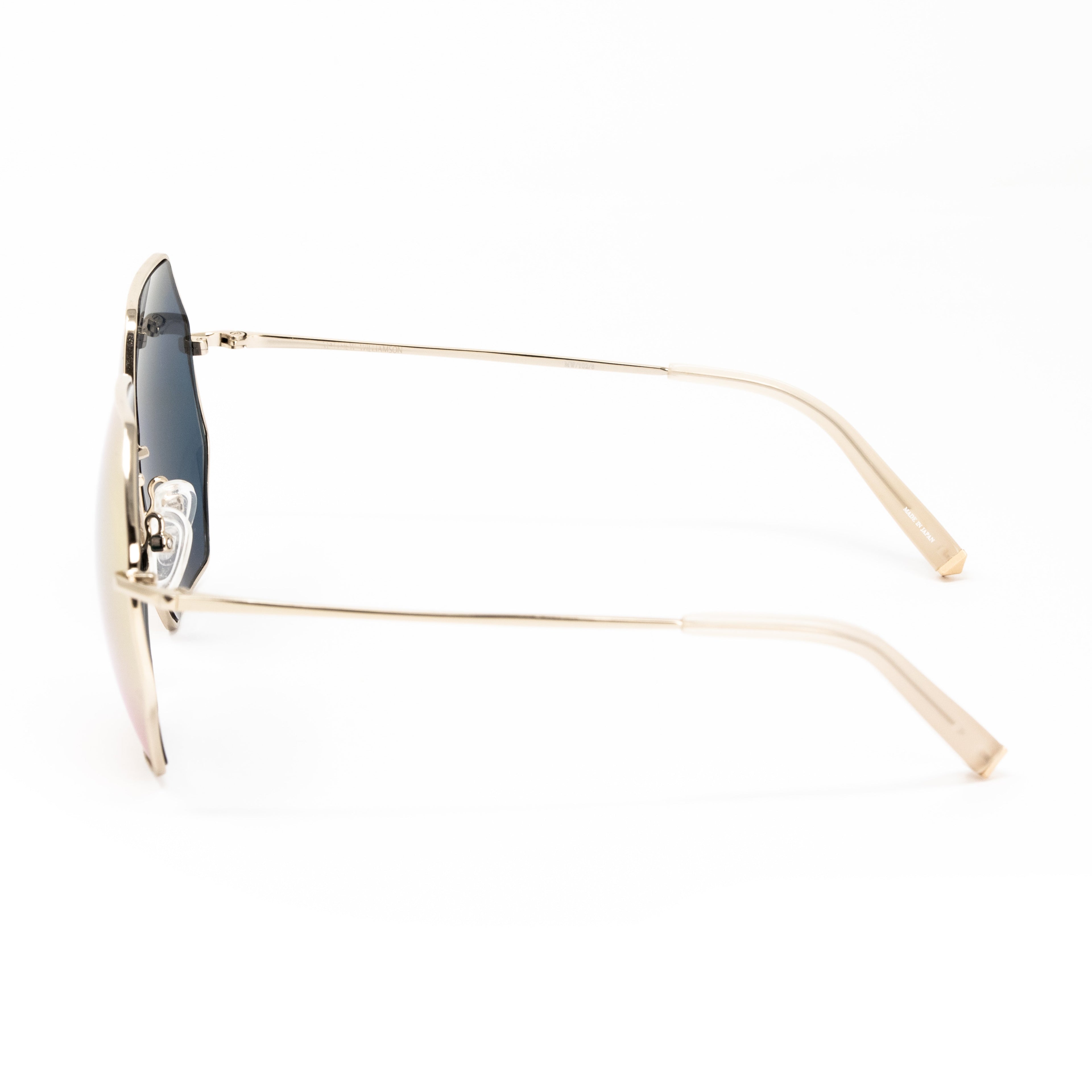 Matthew Williamson x Linda Farrow Gold Sunglasses