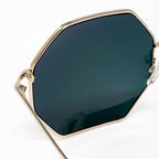 Matthew Williamson x Linda Farrow Gold Sunglasses