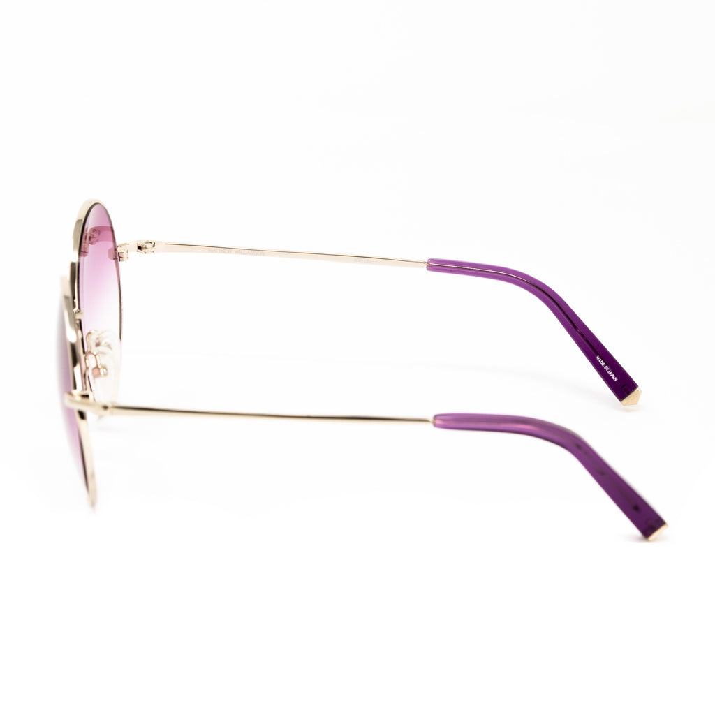 Matthew Williamson x Linda Farrow Purple Sunglasses