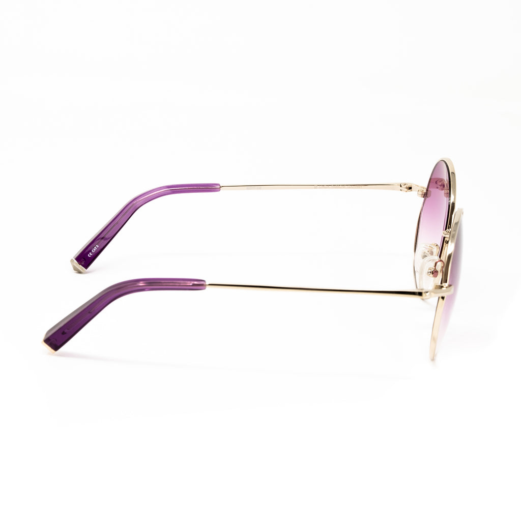 Matthew Williamson x Linda Farrow Purple Sunglasses