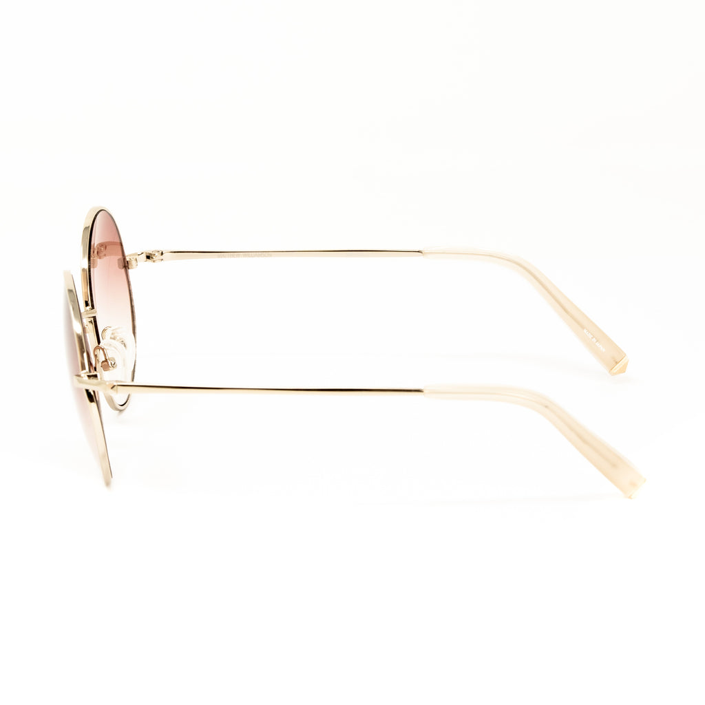 Matthew Williamson x Linda Farrow Gold Sunglasses