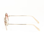 Matthew Williamson x Linda Farrow Gold Sunglasses