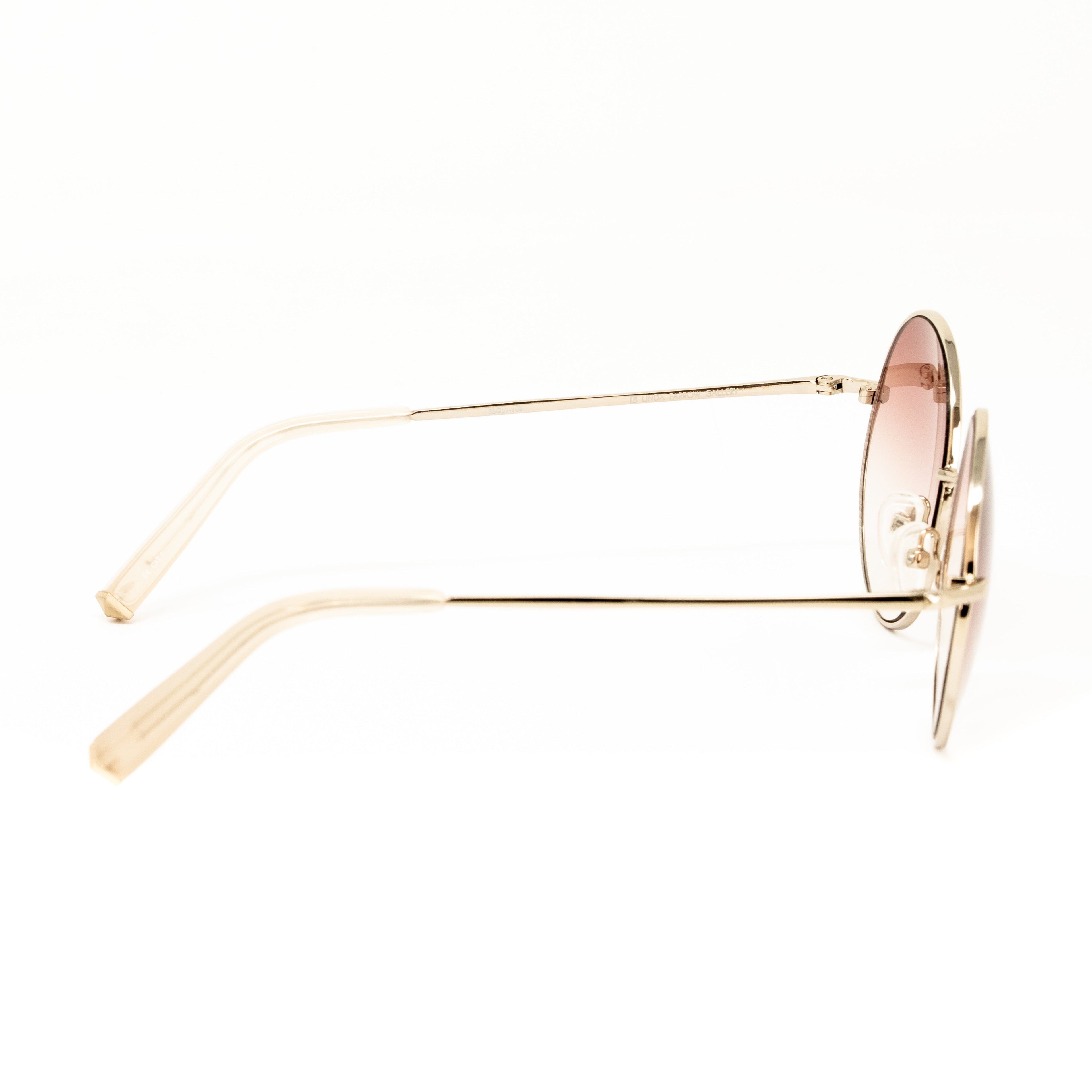 Matthew Williamson x Linda Farrow Gold Sunglasses