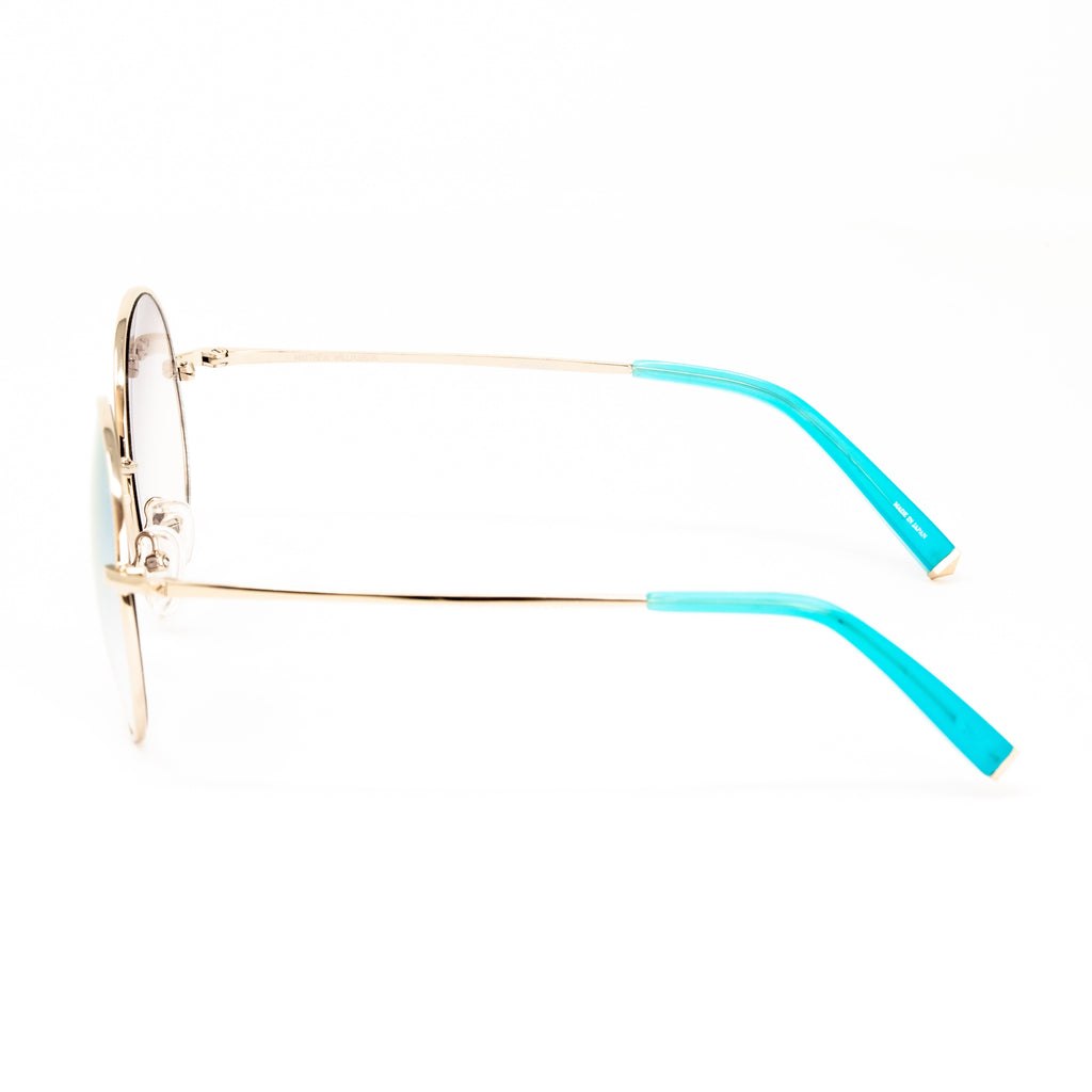 Matthew Williamson x Linda Farrow Blue Sunglasses