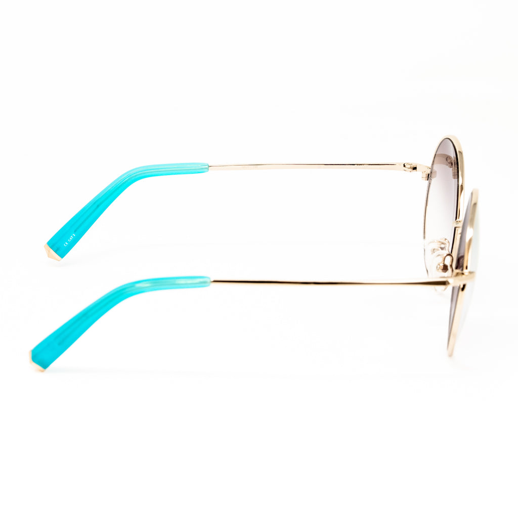 Matthew Williamson x Linda Farrow Blue Sunglasses