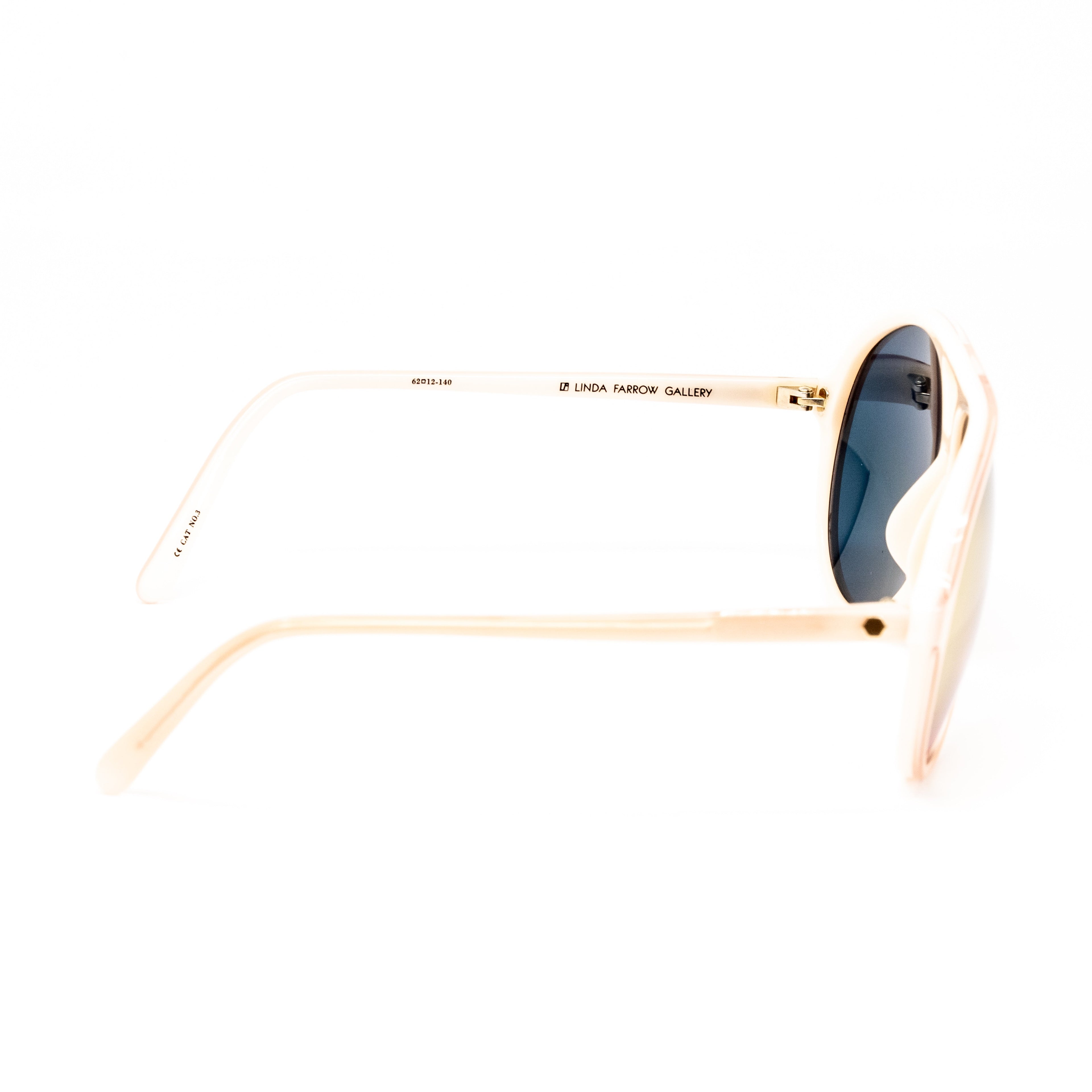 Matthew Williamson x Linda Farrow Champagne Sunglasses