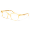 Matthew Williamson x Linda Farrow Marbled Yellow Eyeglasses