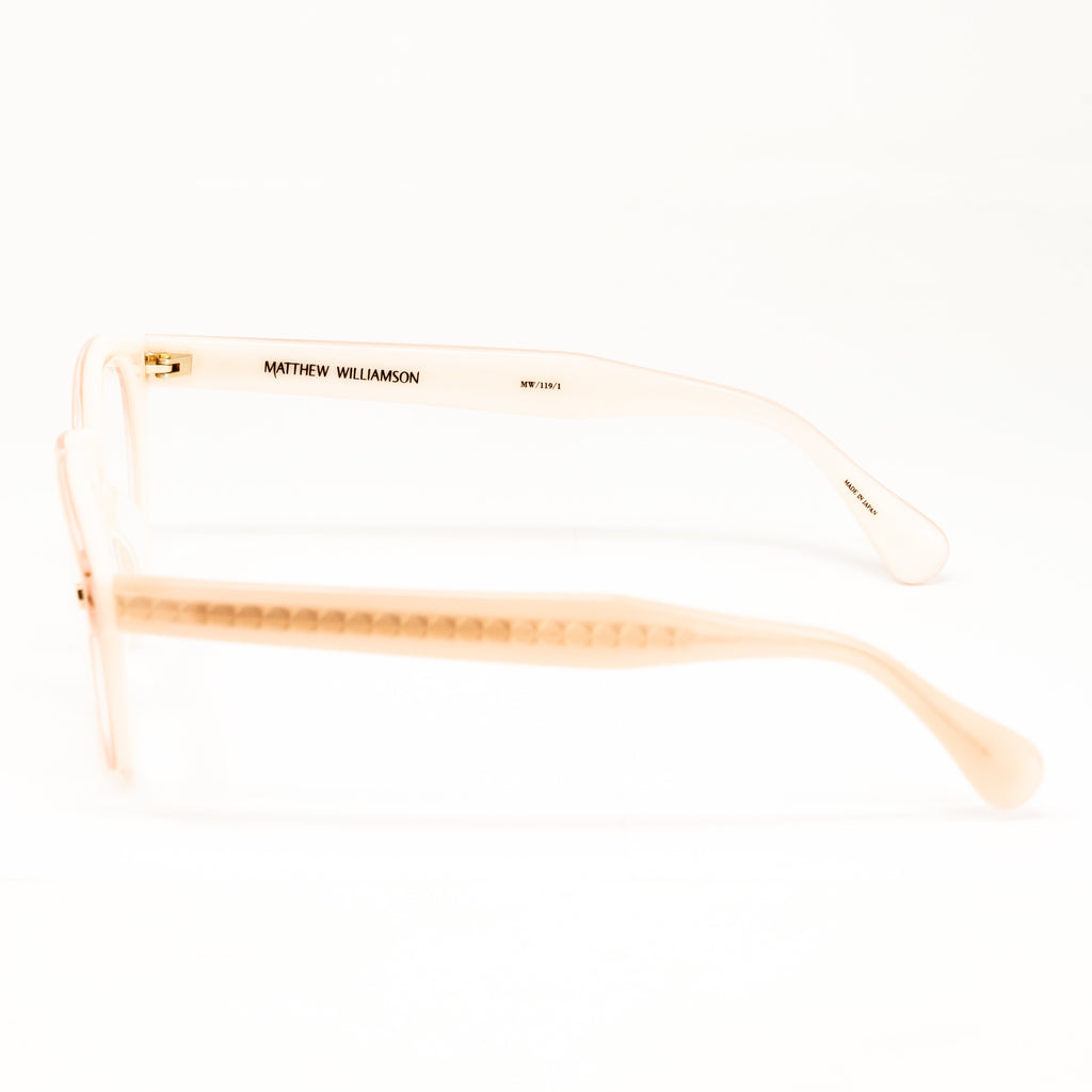Matthew Williamson x Linda Farrow Pink Blush Eyeglasses
