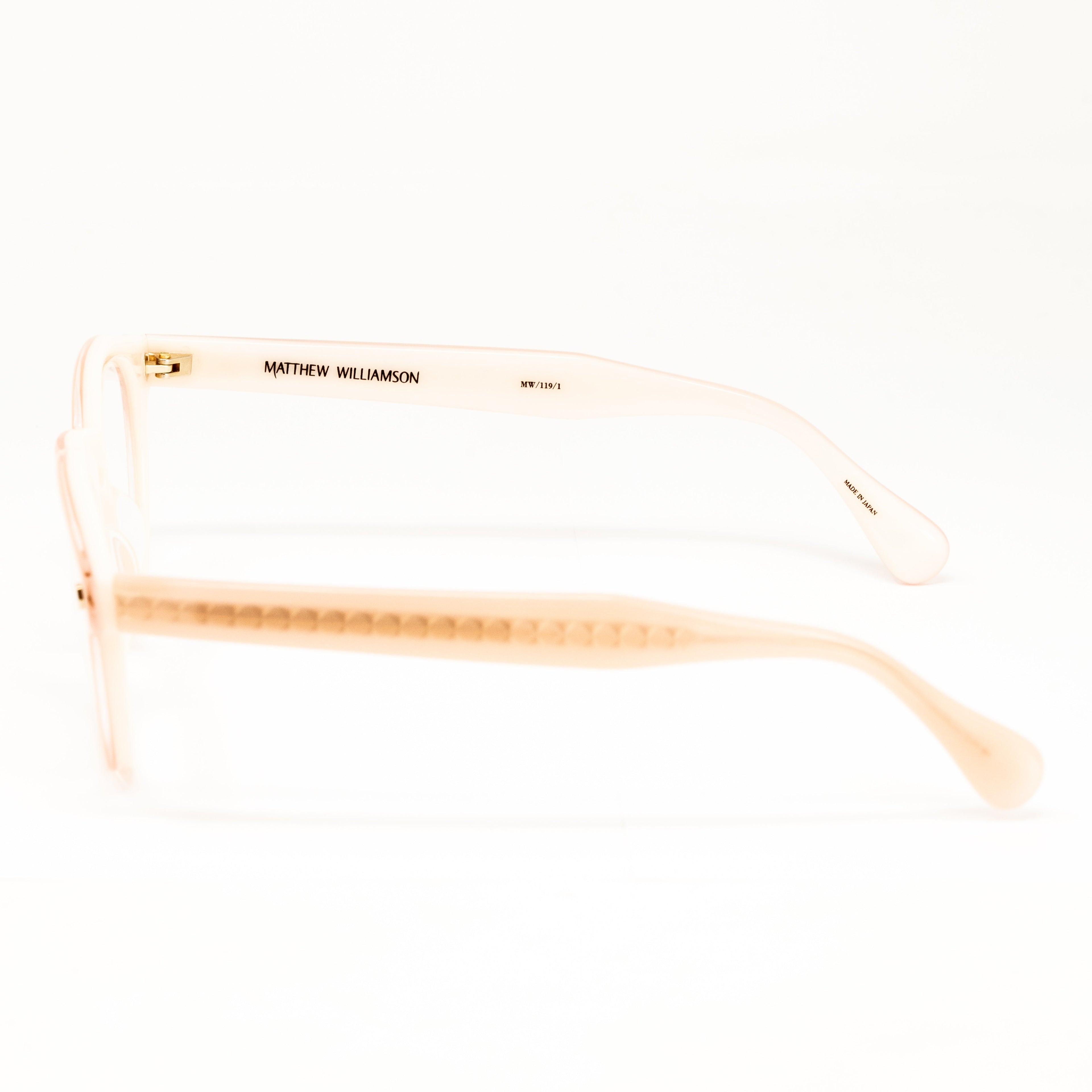 Matthew Williamson x Linda Farrow Pink Blush Eyeglasses