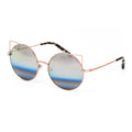 Matthew Williamson x Linda Farrow Rose gold Sunglasses
