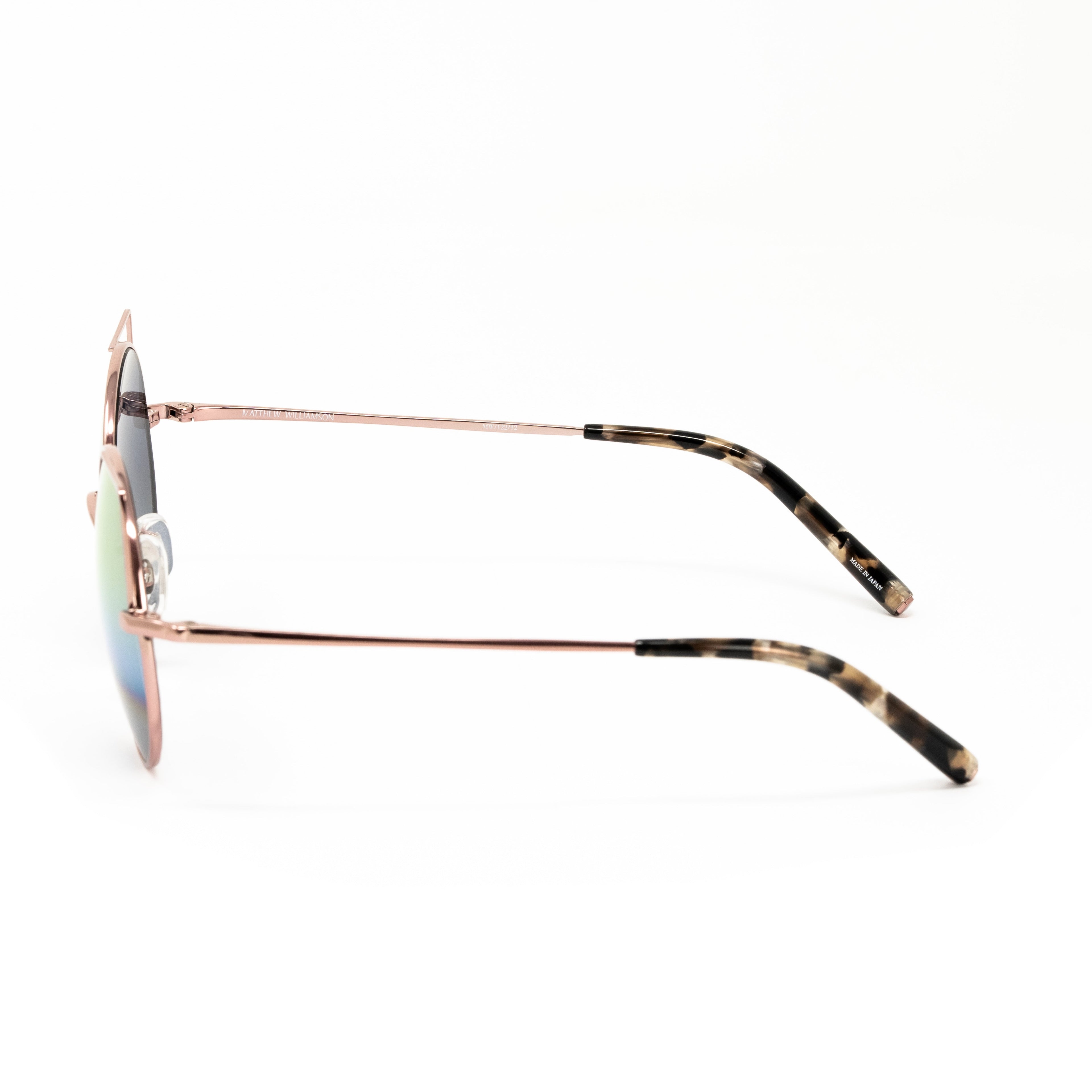 Matthew Williamson x Linda Farrow Rose gold Sunglasses