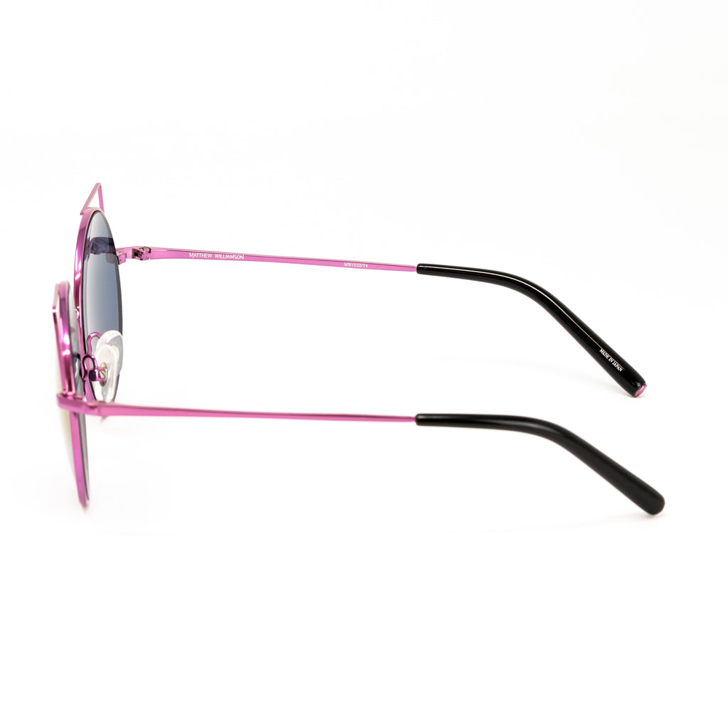 Matthew Williamson x Linda Farrow Pink Cat-eye Sunglasses