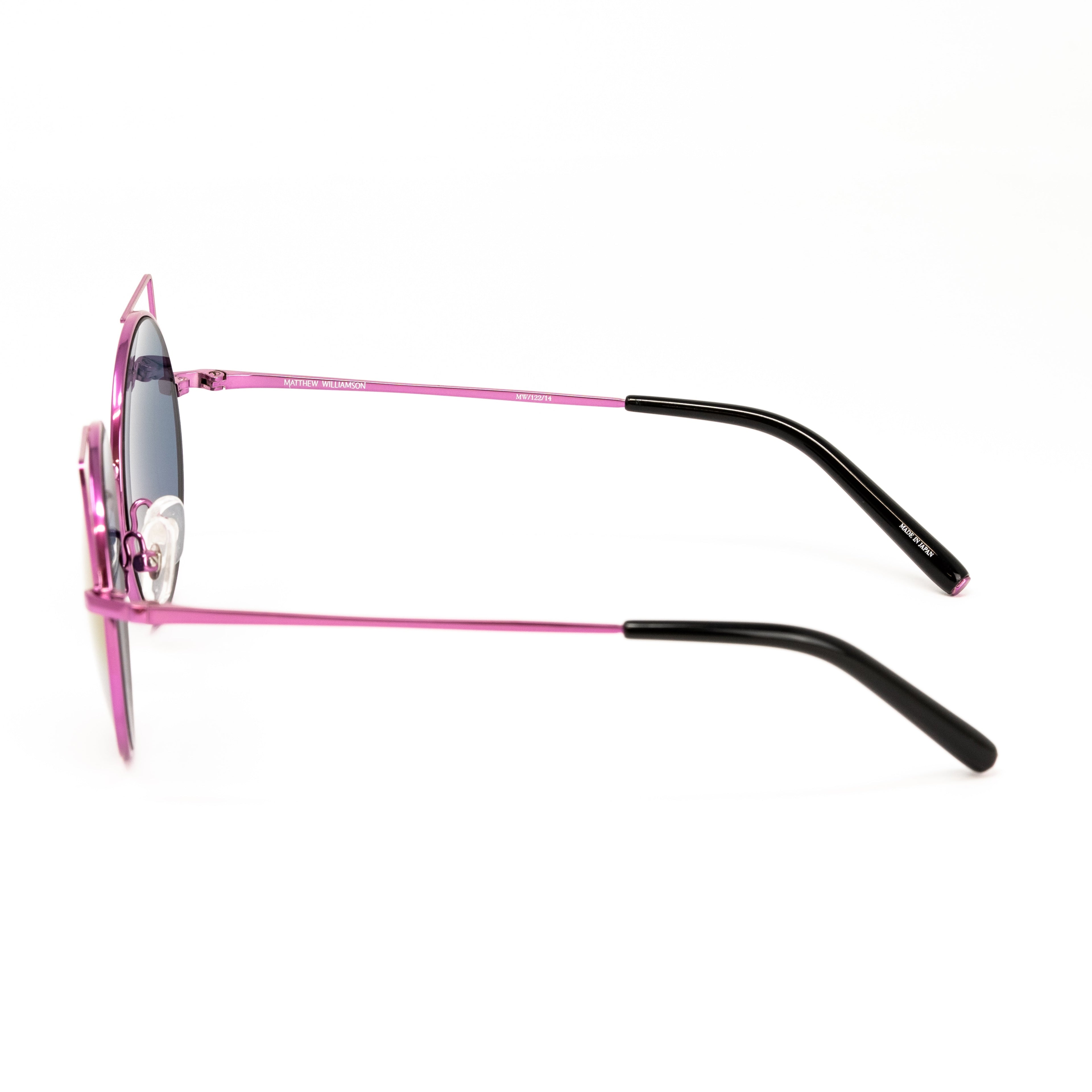 Matthew Williamson x Linda Farrow Pink Cat-eye Sunglasses
