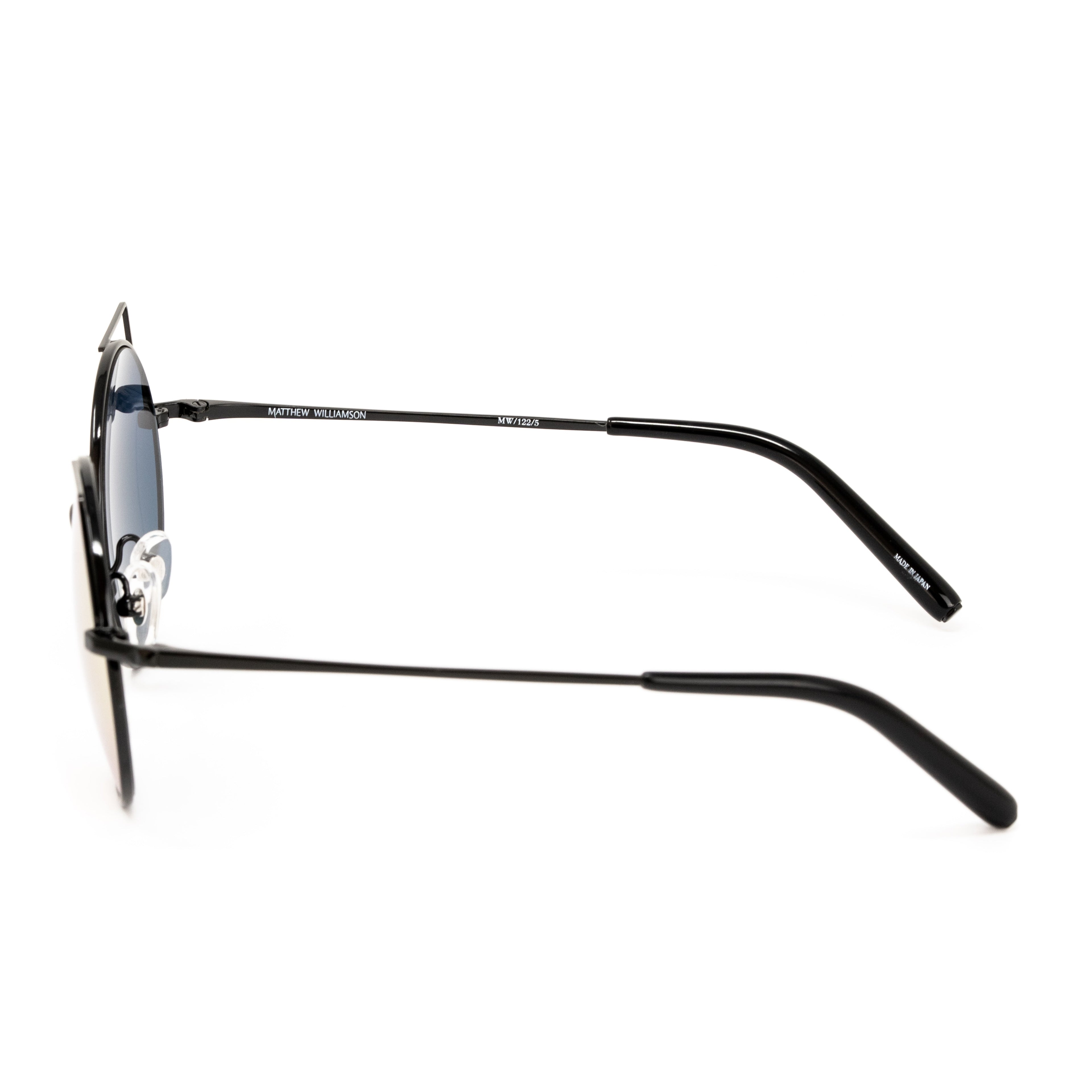 Matthew Williamson x Linda Farrow Black Sunglasses