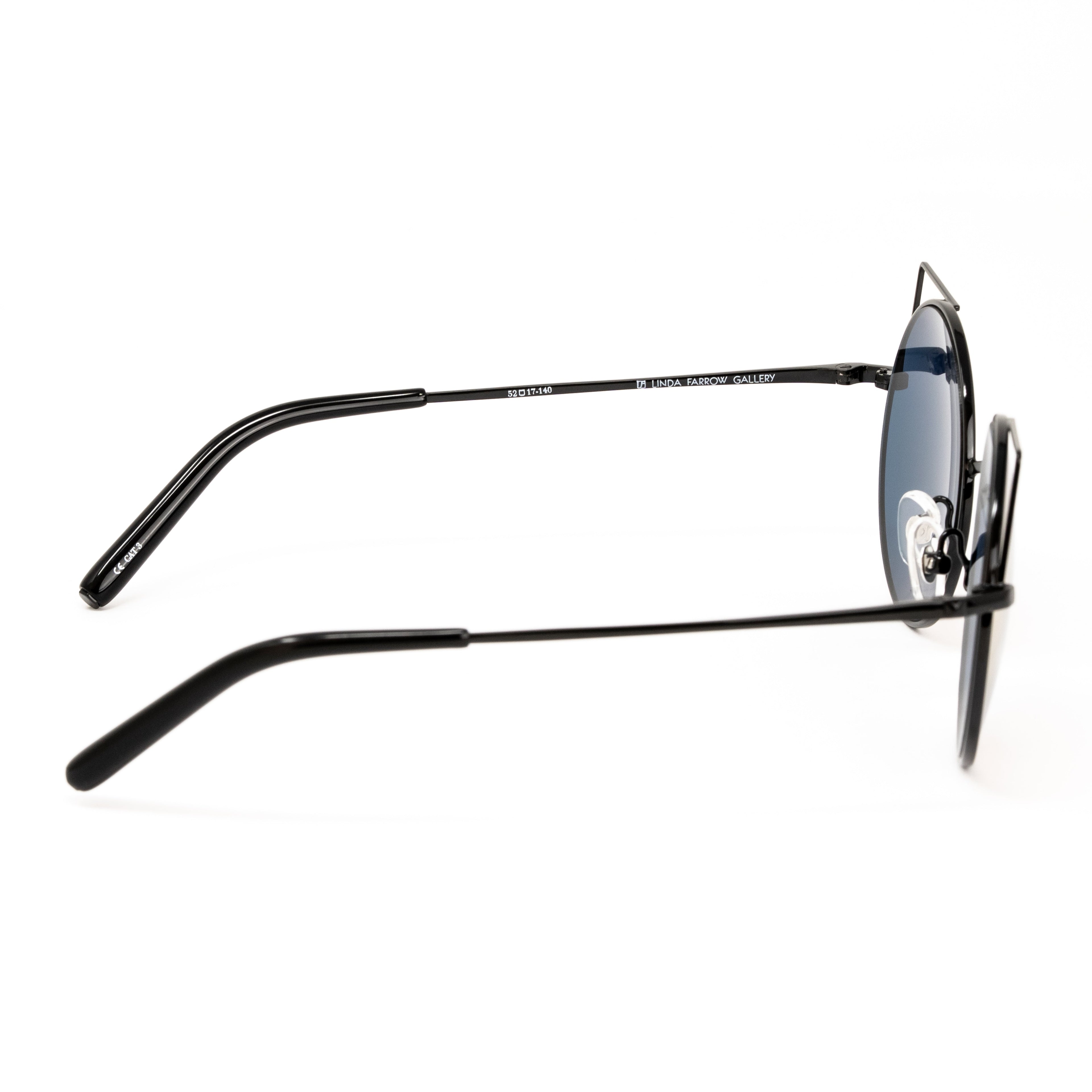 Matthew Williamson x Linda Farrow Black Sunglasses
