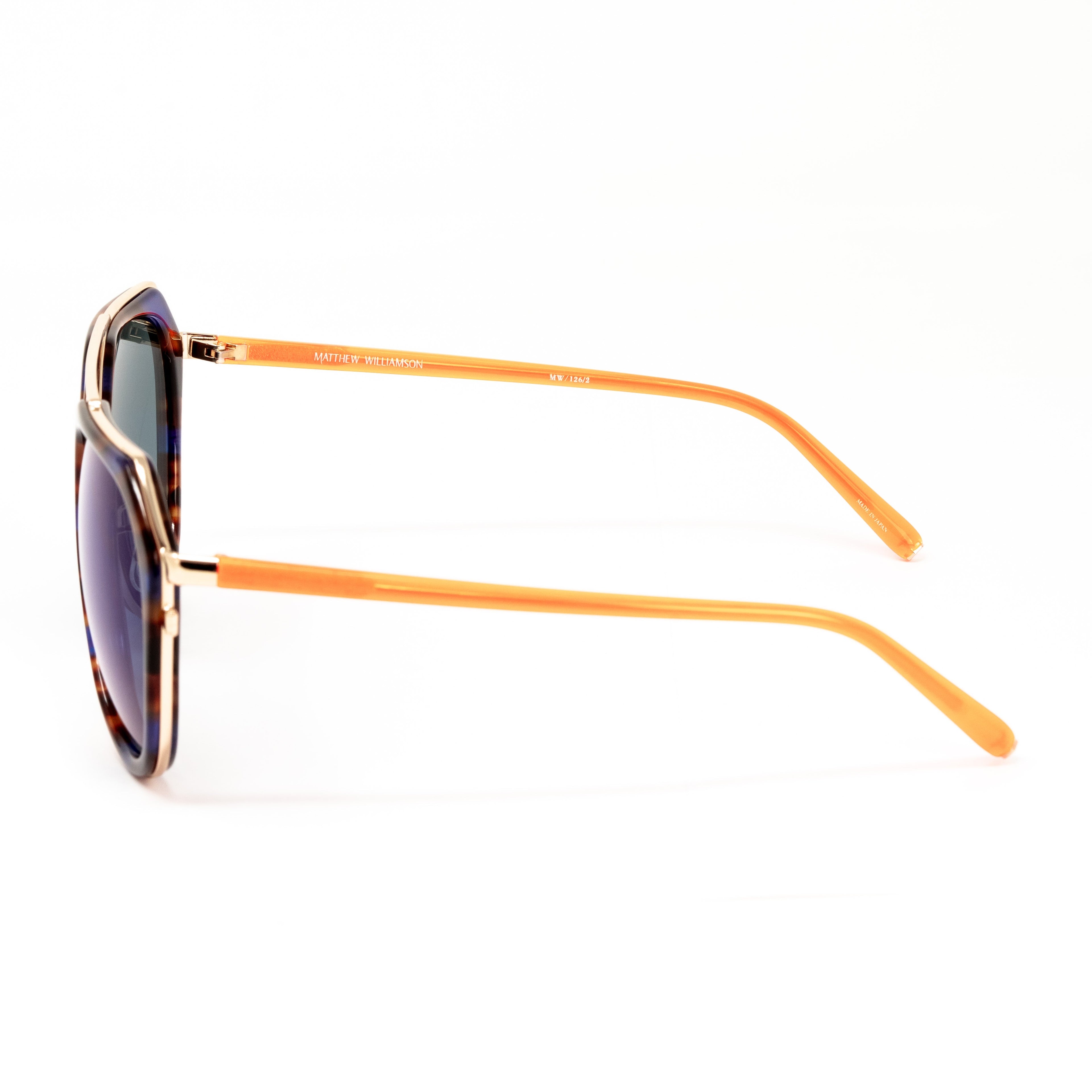 Matthew Williamson x Linda Farrow Tortoiseshell Sunglasses