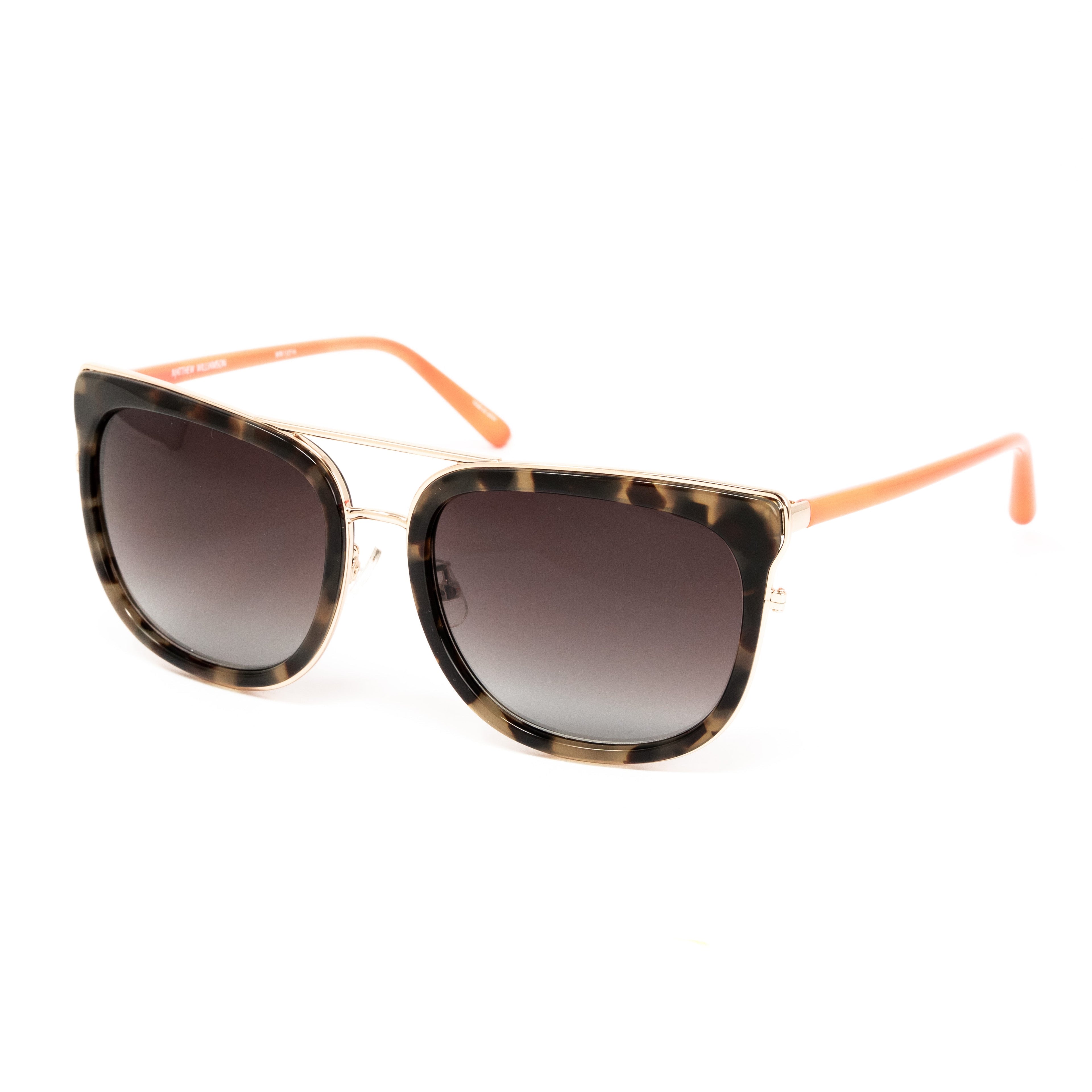Matthew Williamson x Linda Farrow Tortoiseshell Sunglasses