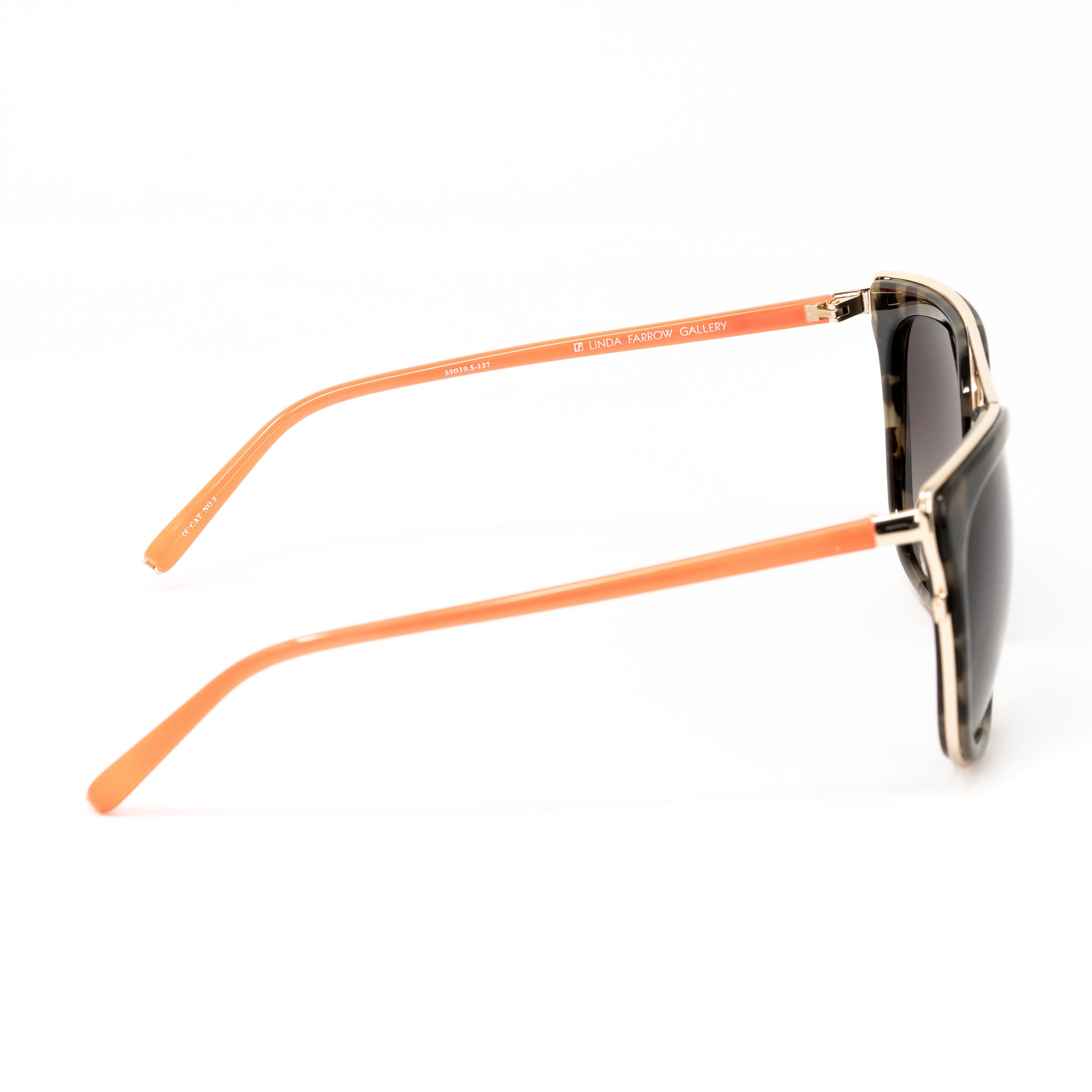 Matthew Williamson x Linda Farrow Tortoiseshell Sunglasses