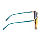 Matthew Williamson x Linda Farrow Burgundy Sunglasses