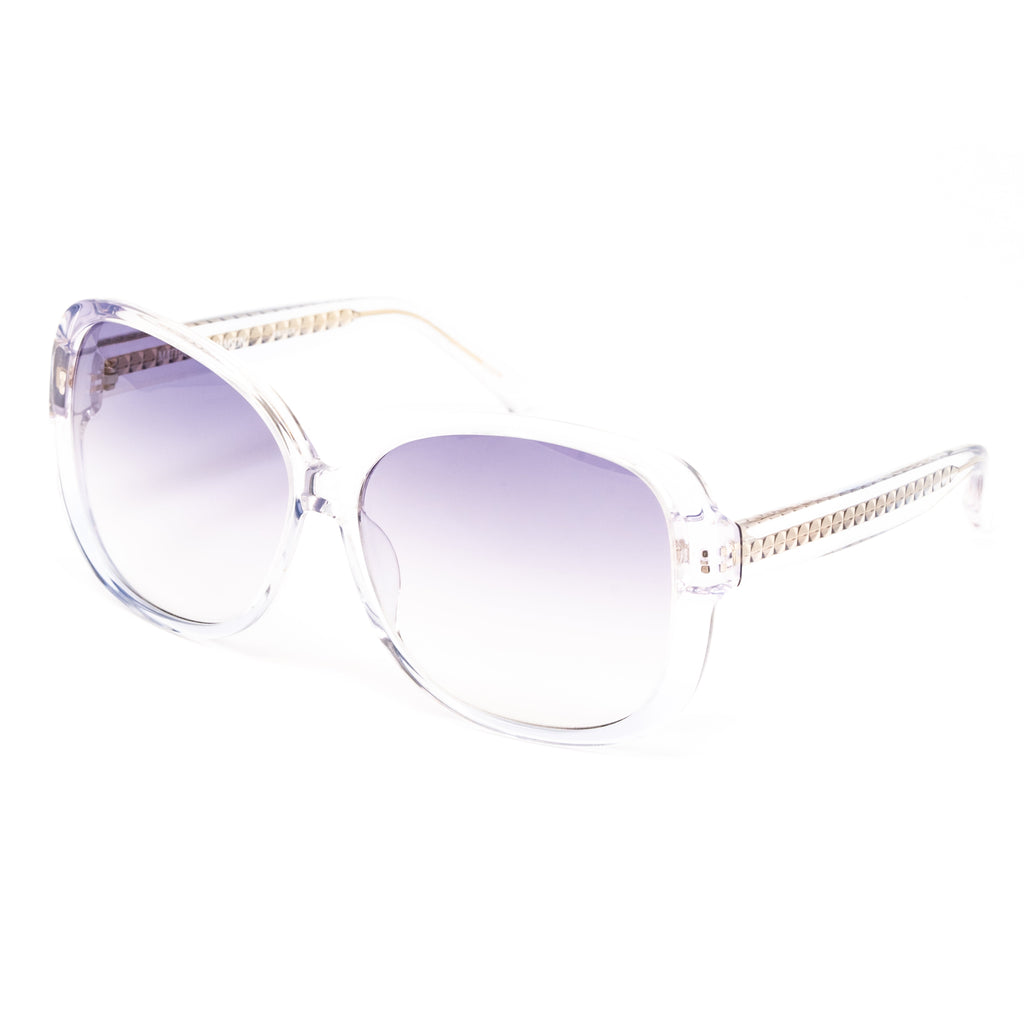 Matthew Williamson x Linda Farrow Translucent/purple Sunglasses