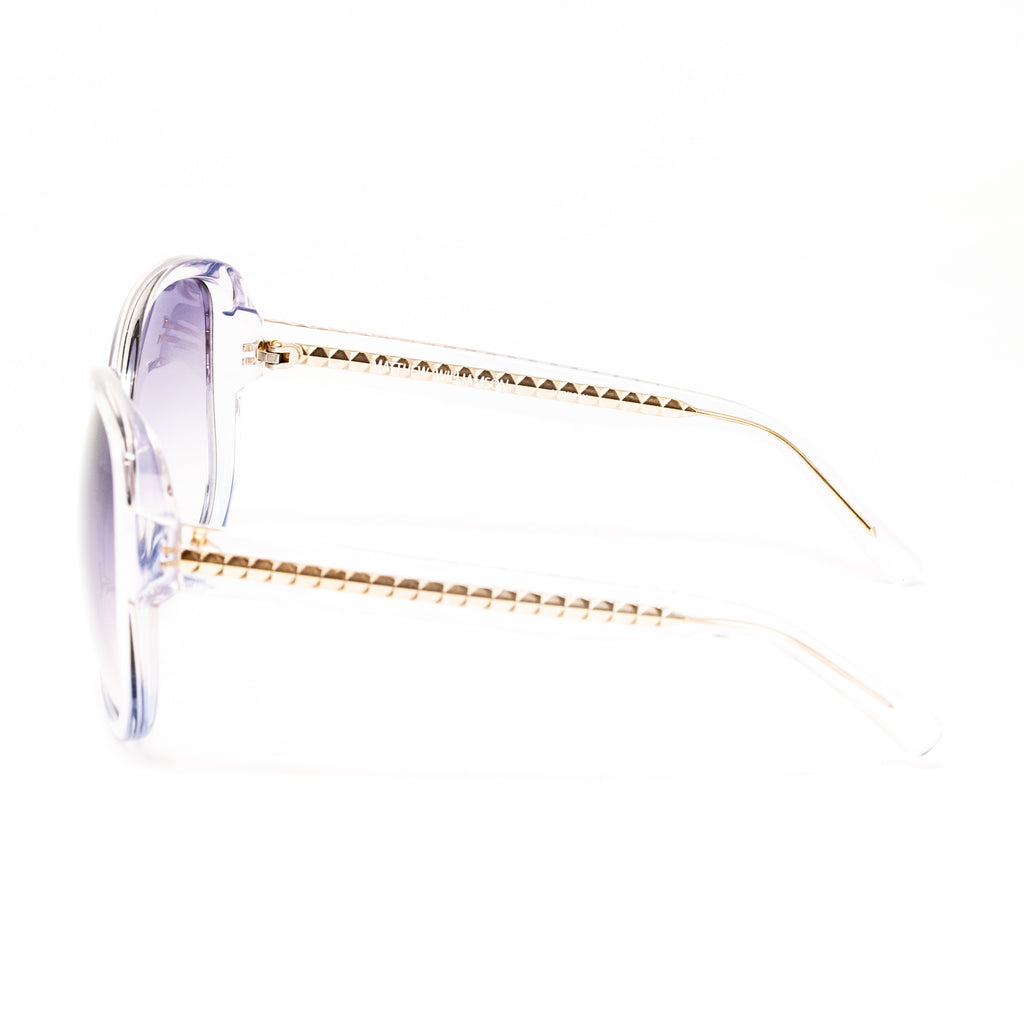 Matthew Williamson x Linda Farrow Translucent/purple Sunglasses
