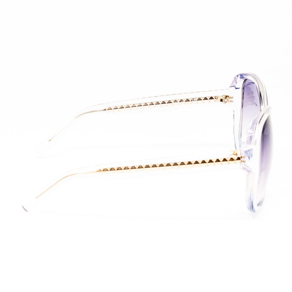 Matthew Williamson x Linda Farrow Translucent/purple Sunglasses
