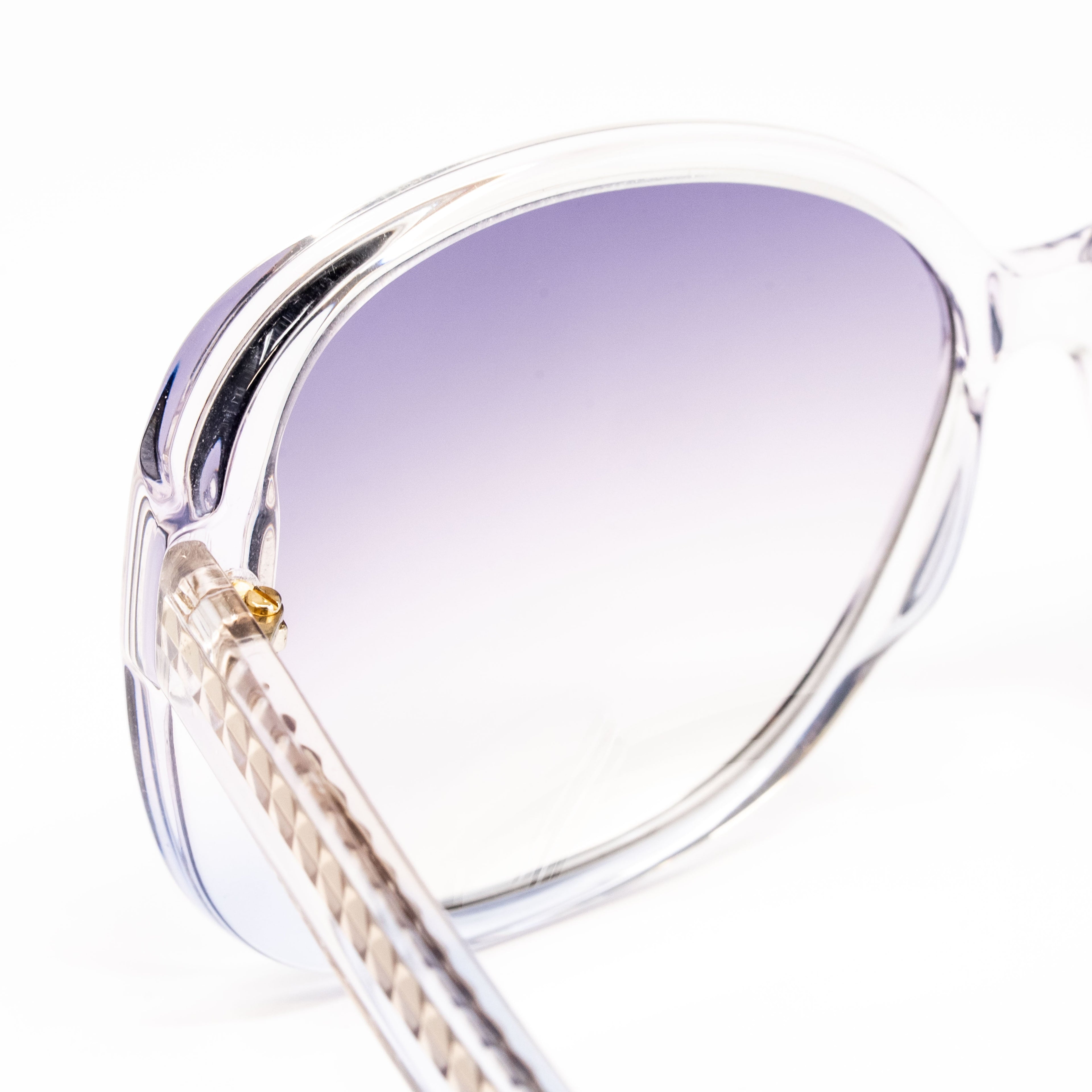 Matthew Williamson x Linda Farrow Translucent/purple Sunglasses