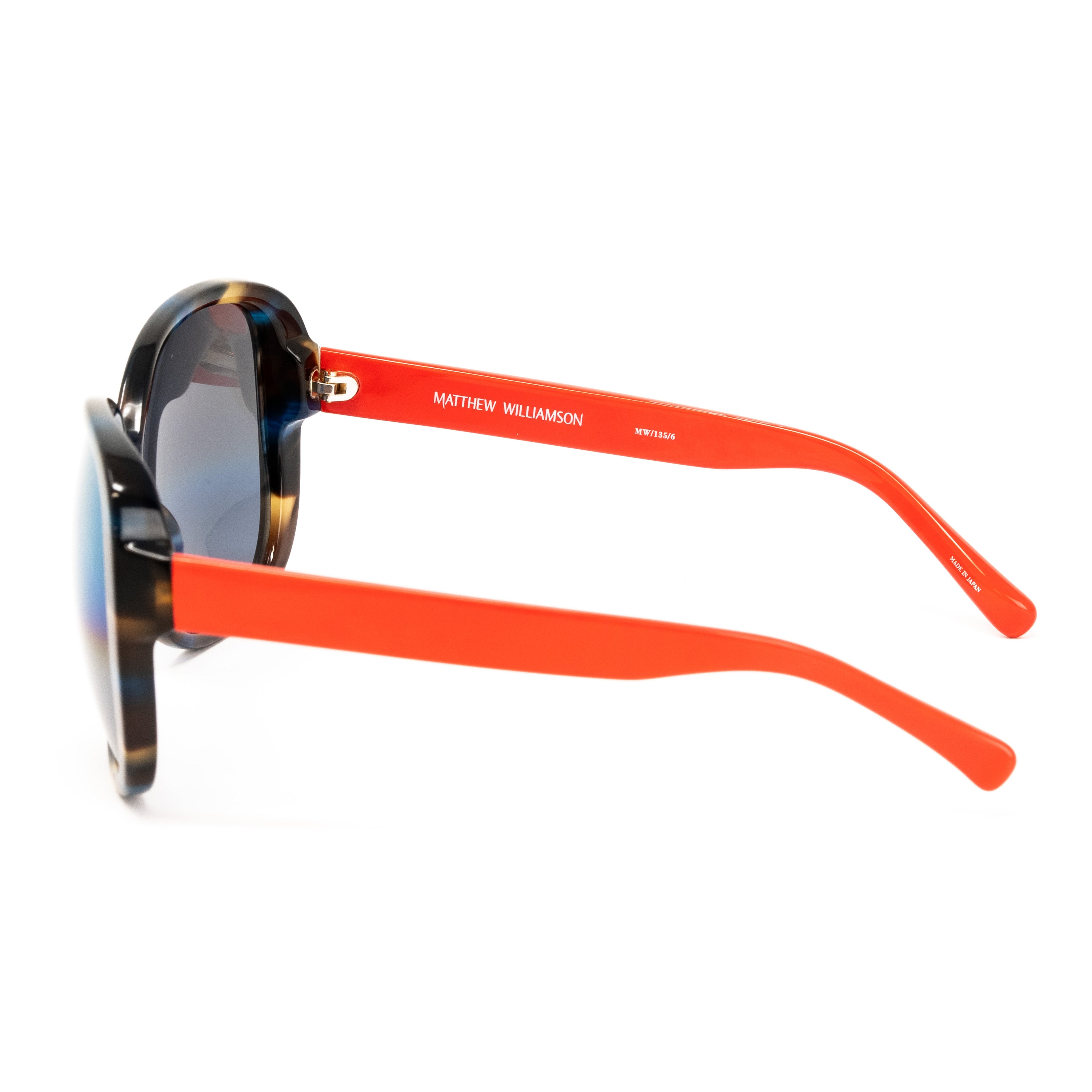 Matthew Williamson x Linda Farrow Multi-colour Tortoiseshell Sunglasses