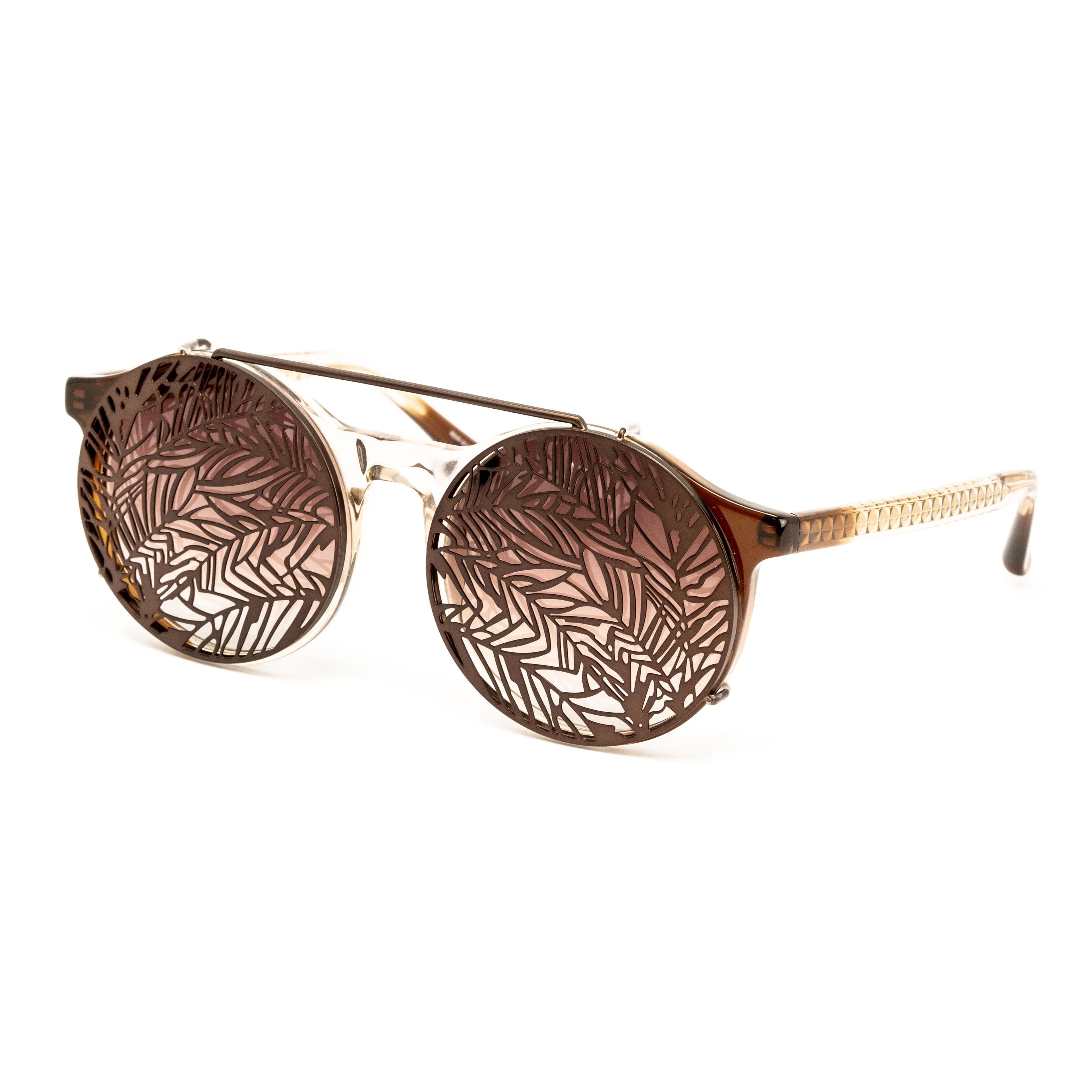 Matthew Williamson x Linda Farrow Caramel Sunglasses