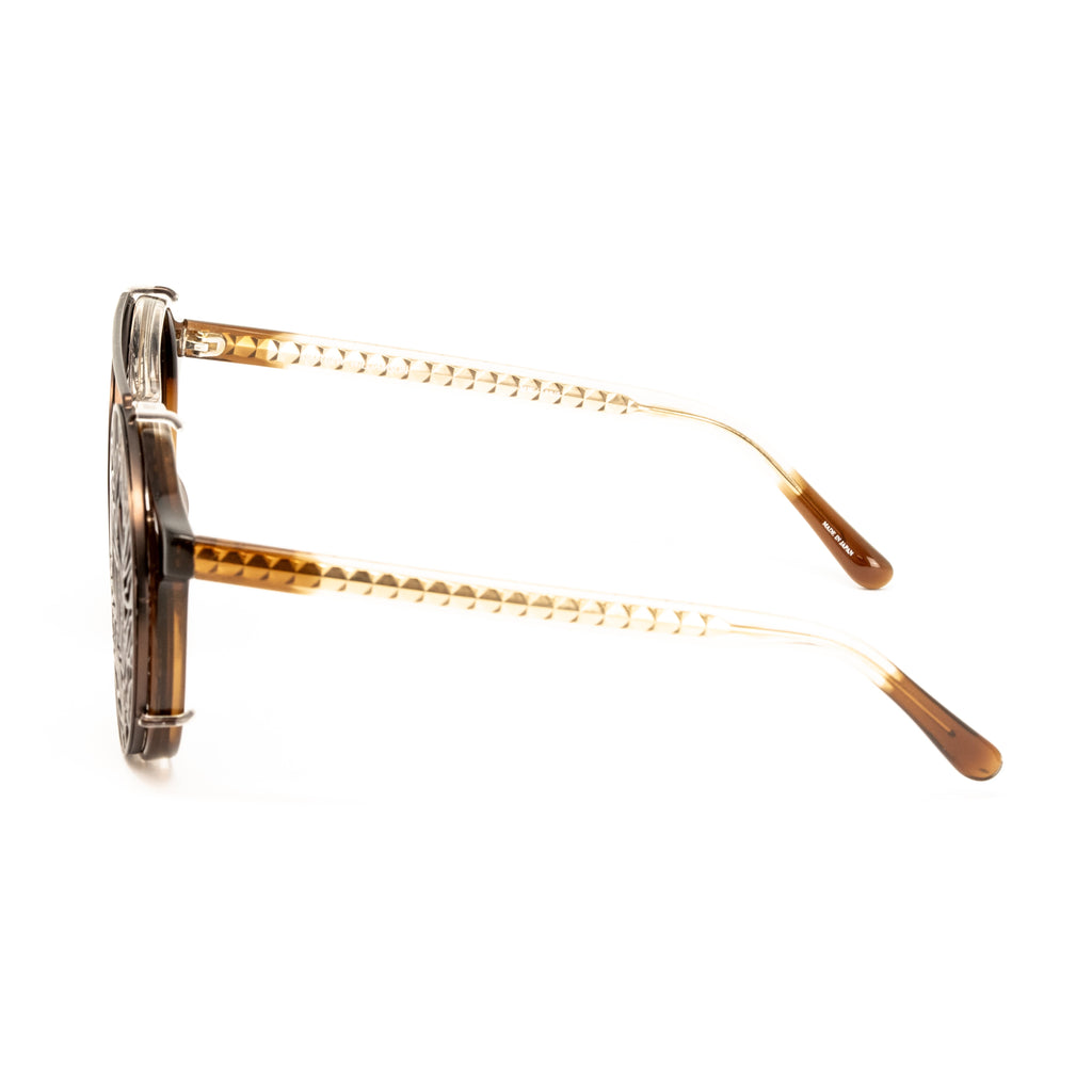 Matthew Williamson x Linda Farrow Caramel Sunglasses